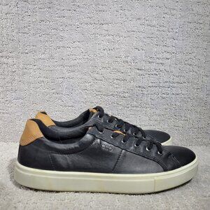 Ecco Kyle Classic Men’s Size EU 45 US 12 Black Casual Sneakers Lace Up Shoes